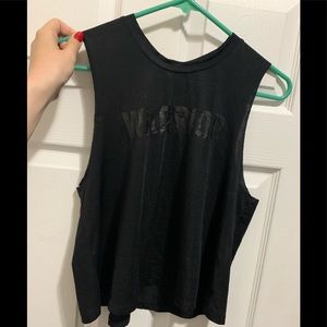 Spiritual gangster warrior tank top size small